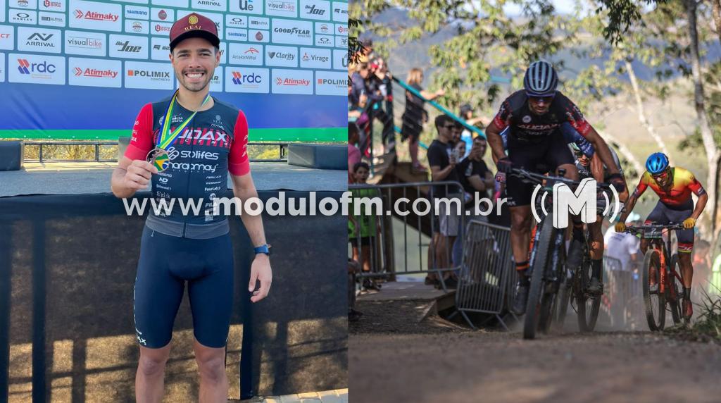 Ciclista patrocinense dá show e conquista 03 medalhas no Campeonato Brasileiro