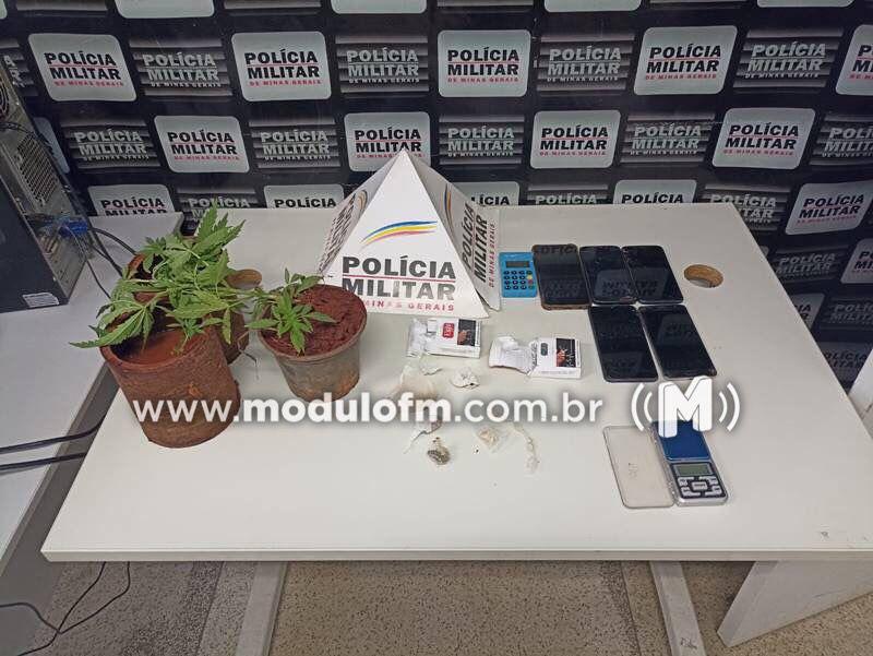 Polícia encontra máquina de cartão exclusiva para pagamento por drogas em Silvano