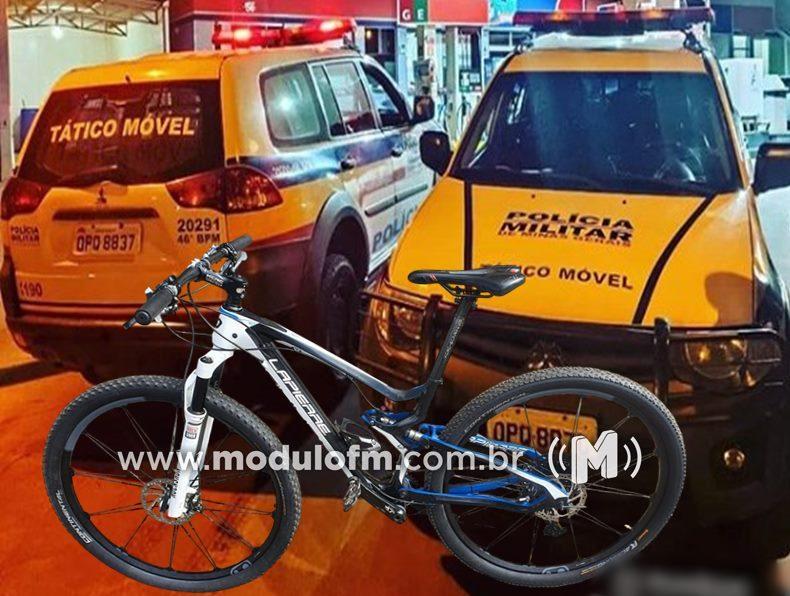Polícia Militar prende homem e recupera bicicleta avaliada em R$ 22 mil em Serra do Salitre
