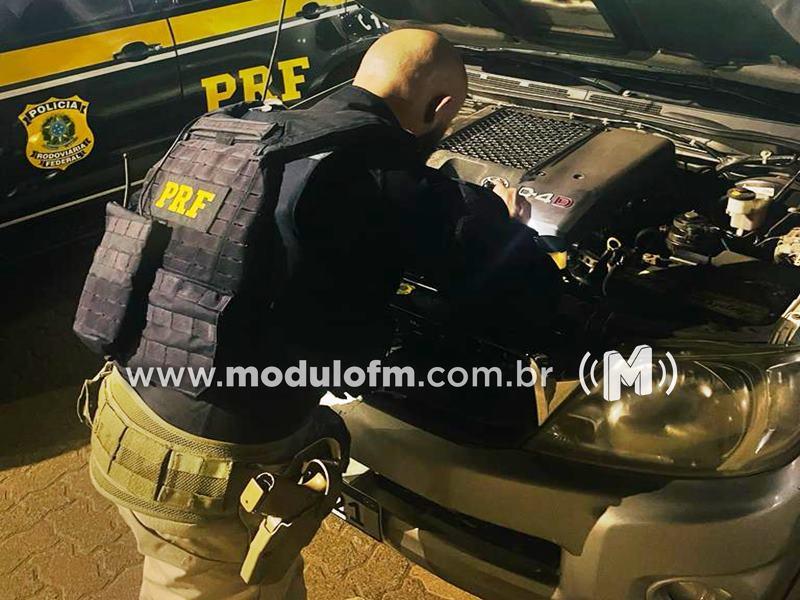 Caminhonete roubada em Patrocínio é recuperada em operação da PRF em Uberlândia