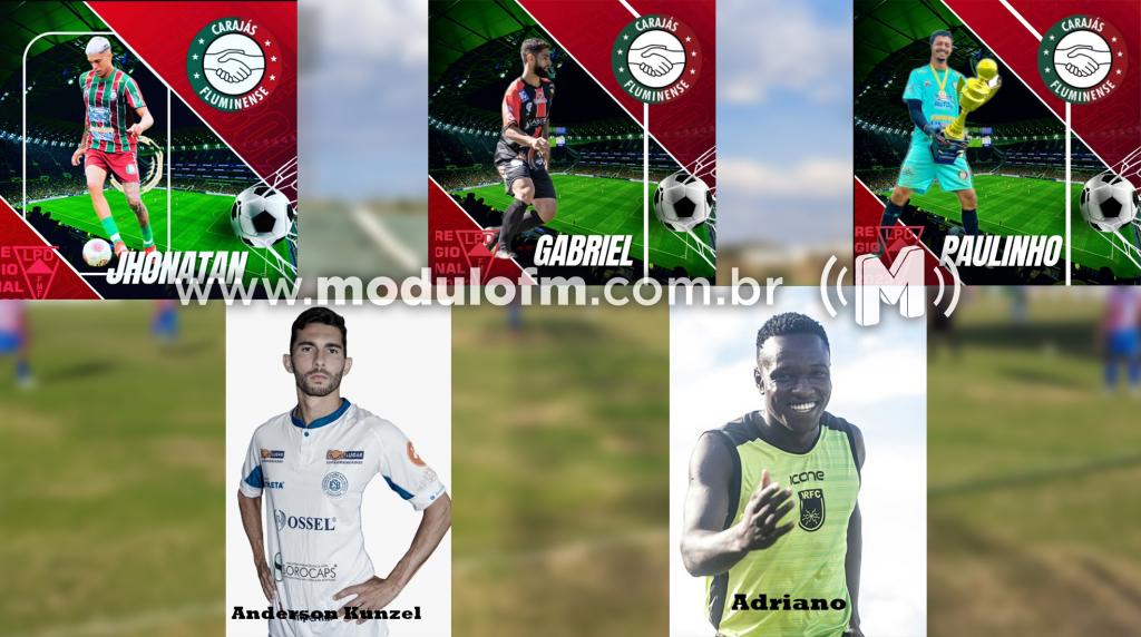 Carajás/Fluminense anuncia pacotão de reforços para a sequência do Regional