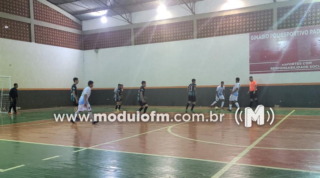 Goleada marca sequência da 1ºrodada da 4ºLiga de Futsal