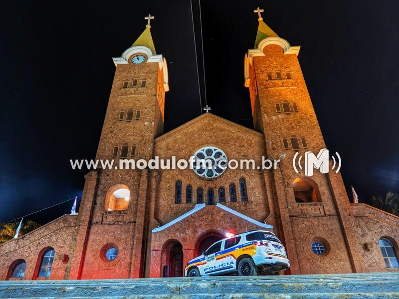 Polícia Militar realiza operações diárias para garantir tranquilidade dos fiéis na Festa em Louvor a Nossa Senhora da Abadia em Romaria