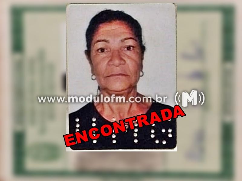 ENCONTRADA: Senhora que estava desaparecida na região de Silvano foi encontrada