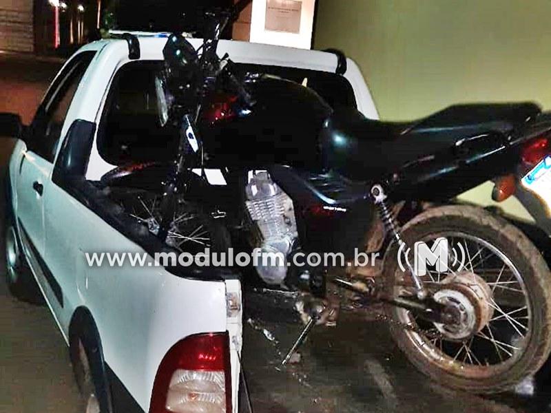 Motociclista sem habilitação foge da polícia e acaba no Pronto Socorro em Patrocínio