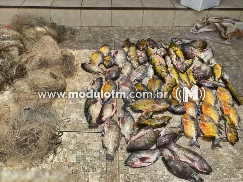 Pescadores são autuados por pesca irregular e recebem multa de quase R$ 500 mil em Patrocínio