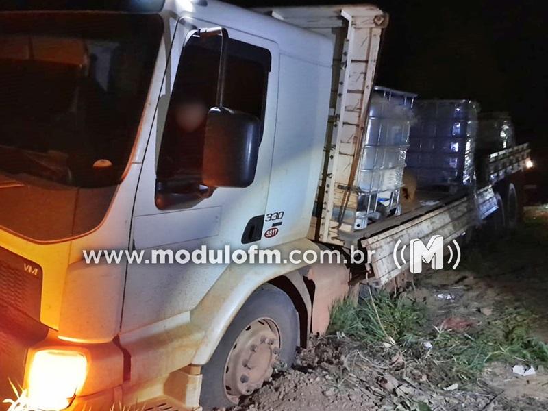 Polícia Militar de Guimarânia recupera caminhão e carga valiosa após roubo em Lagoa Formosa