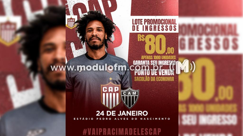 CAP X Atlético Mineiro: Diretoria faz promoção inicial no preço de 1000 ingressos