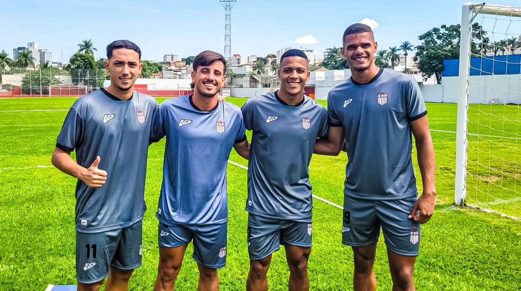 Clube Atlético Patrocinense apresenta mais 4 atletas, dentre eles Gabriel Galhardo
