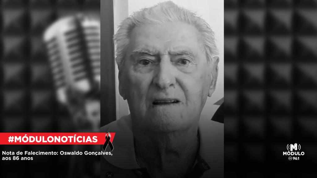 Nota de Falecimento: Oswaldo Gonçalves, aos 86 anos