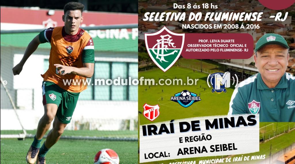 Iraí de Minas receberá Seletiva do Fluminense do Rio de Janeiro