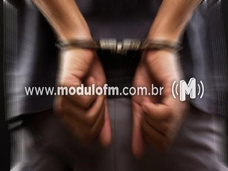 Ação conjunta da Polícia Penal e Militar prende suspeito de furtar estabelecimentos comerciais em Coromandel
