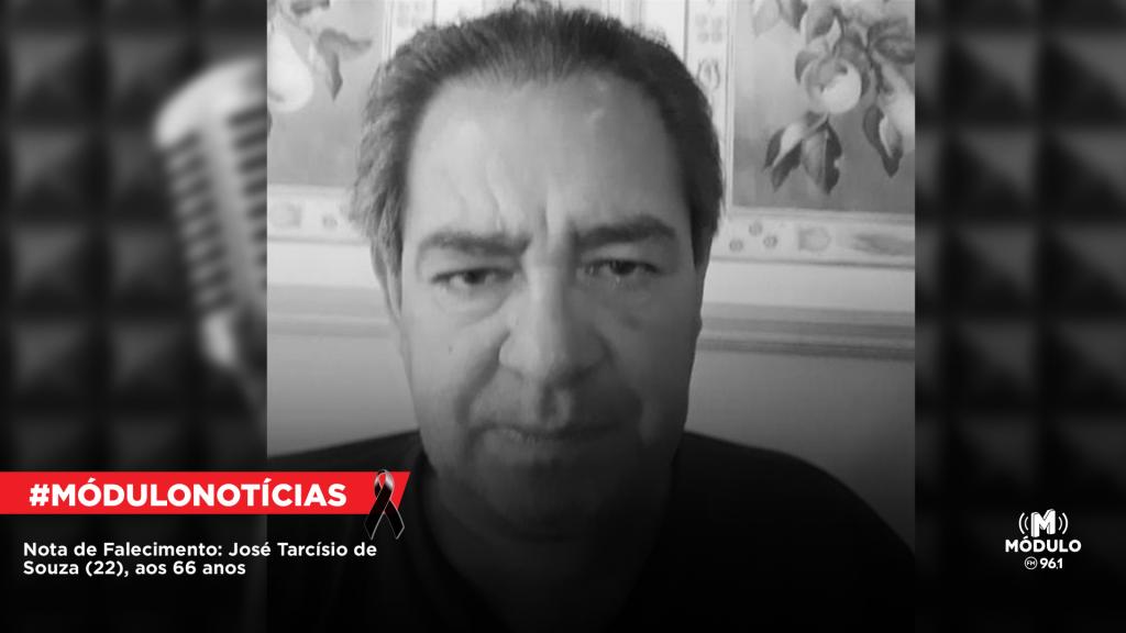 Nota de Falecimento: José Tarcísio de Souza (22), aos 66 anos