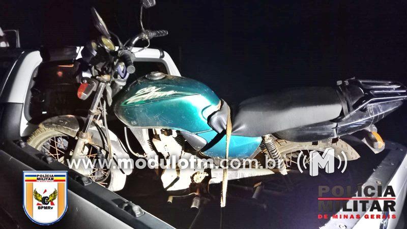 Polícia Rodoviária prende homem com motocicleta adulterada na LMG-731, próximo de Silvano