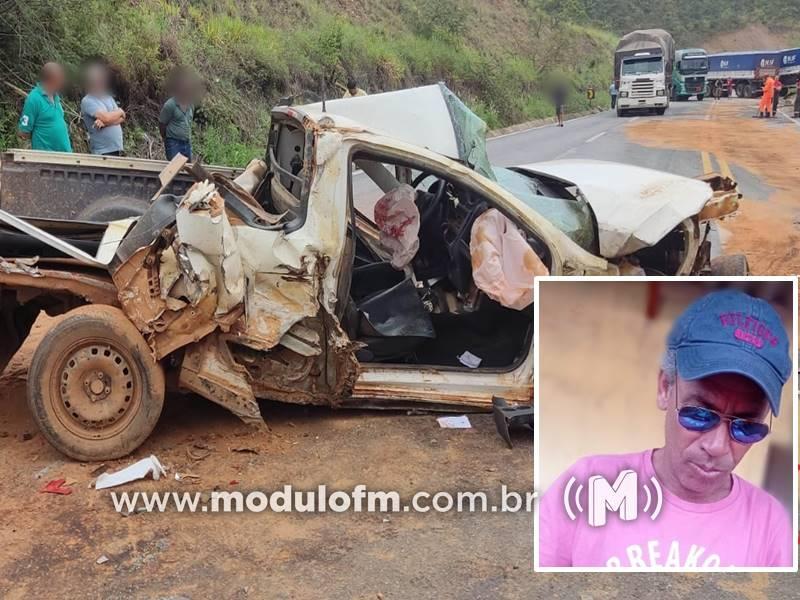 Fatalidade na BR-146: Homem perde a vida em acidente grave na Serra da Catiara