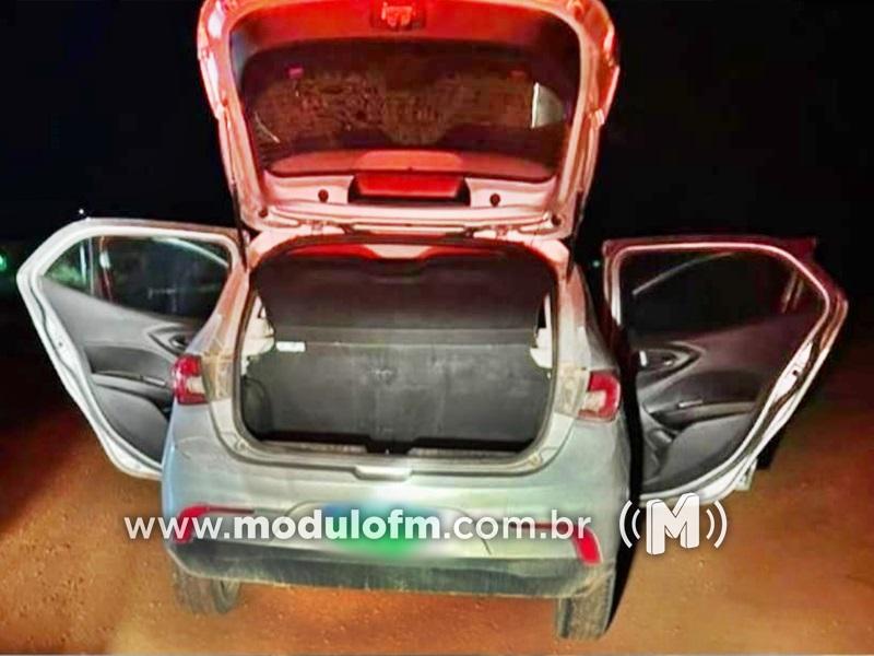 Foragido da Justiça é preso com veículo furtado e sob efeito de álcool na MG-190