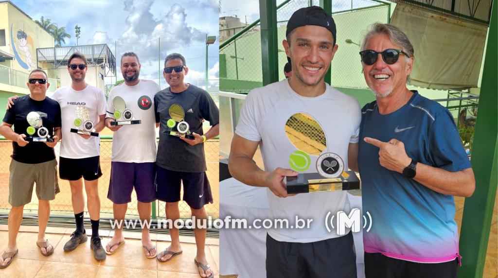 Tenistas de Patrocínio destacam-se em torneio disputado em Patos de Minas