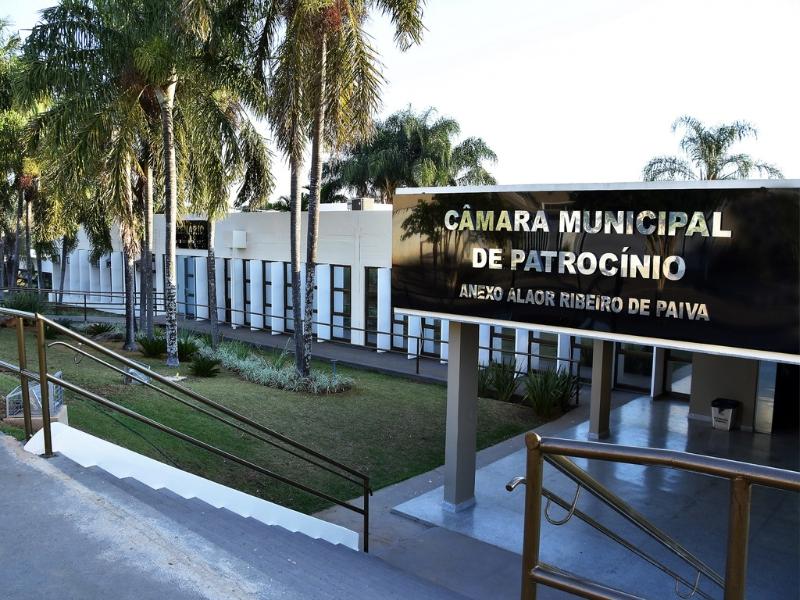 13ª reunião ordinária da Câmara Municipal de Patrocínio tem pauta extensa