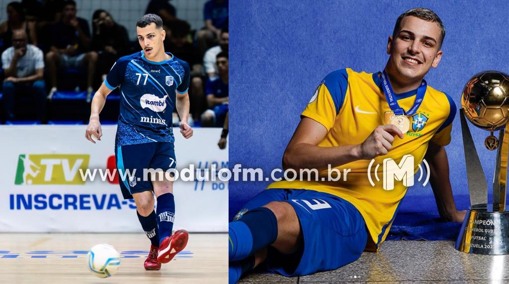 Léo Brandão, atleta profissional de futsal de Patrocínio, sofre...