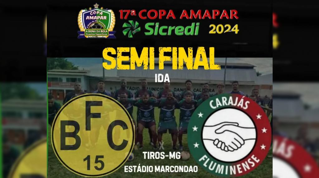 Vale vaga na final: Carajás/Fluminense encara o Bluec em Tiros pela partida de ida da semifinal da Copa Amapar Sicredi