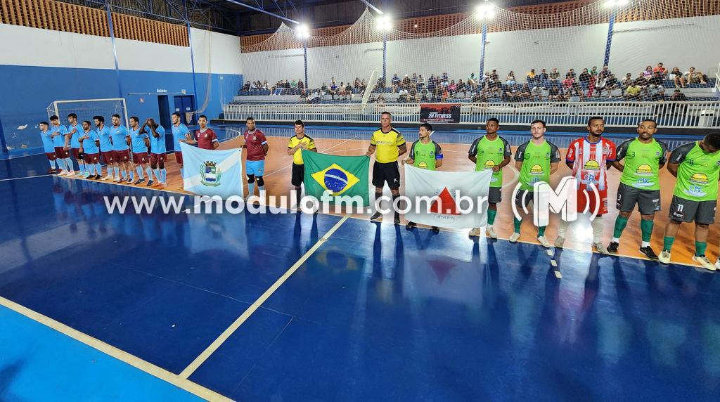 Na abertura da II Taça Amapar de Futsal, Abadia...