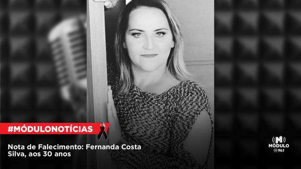 Nota de Falecimento: Fernanda Costa Silva, aos 30 anos