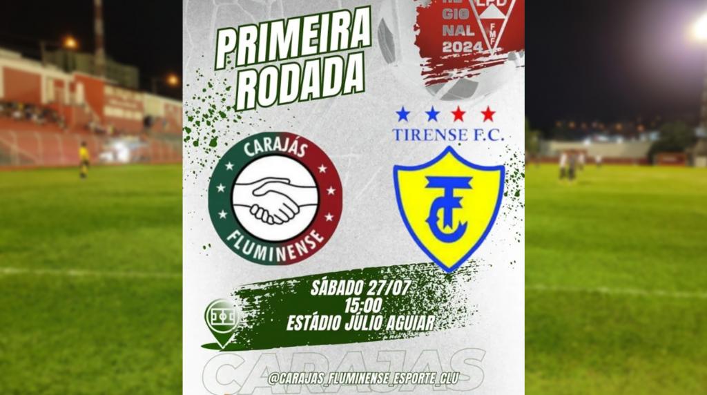 Campeonato Regional: Carajás/Fluminense estreia neste sábado, em Patrocínio