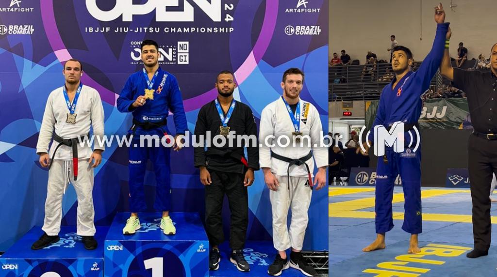 Gabriel Ávila é campeão do Contagem Internacional Open de...