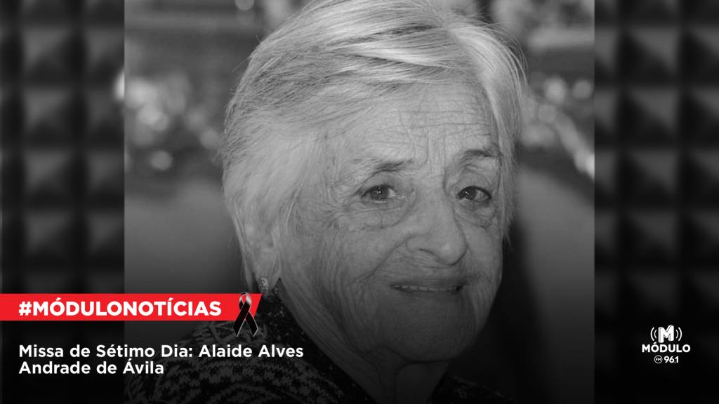 Missa de Sétimo Dia: Alaide Alves Andrade de Ávila