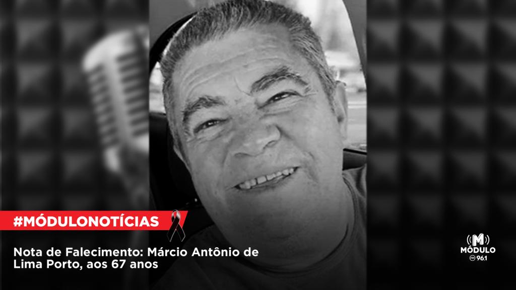 Nota de Falecimento: Márcio Antônio de Lima Porto, aos 67 anos