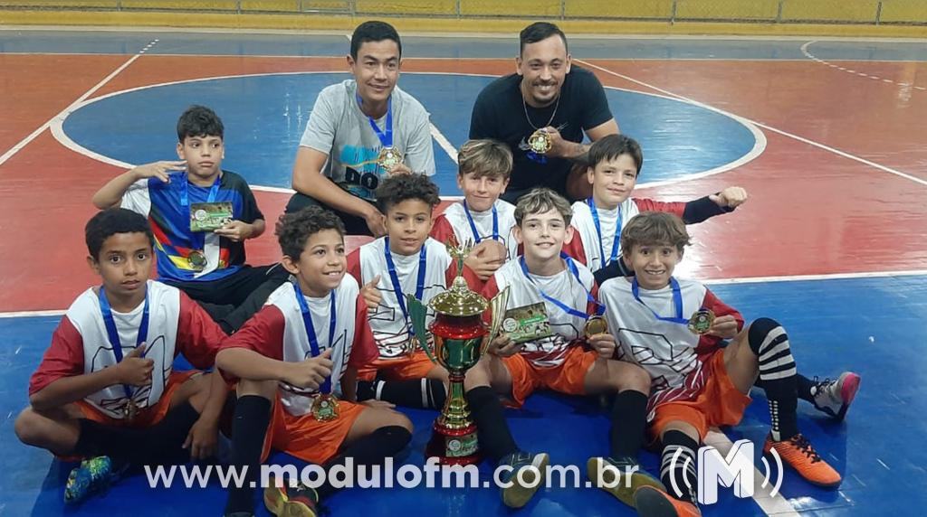 Projeto +Esportes de Patrocínio conquista o título da I Taça Amaparzinha Sicoob de Futsal, categoria Sub-11, em Serra do Salitre