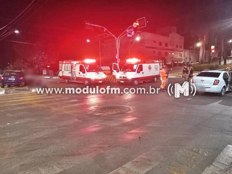 Acidente no Cruzamento da avenida Faria Pereira com João...