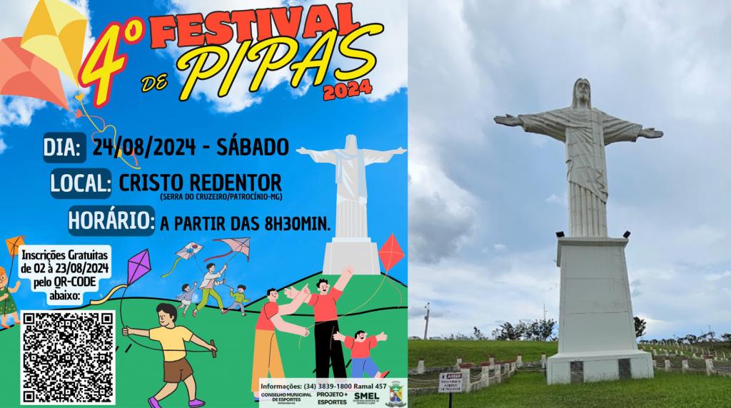 Bons Ventos de Agosto: 4º Festival de Pipas será...