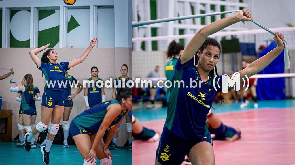 É Seleção: Patrocinense é convocada para o Campeonato Sul-Americano pela Seleção Brasileira Feminina de Vôlei Sub-19