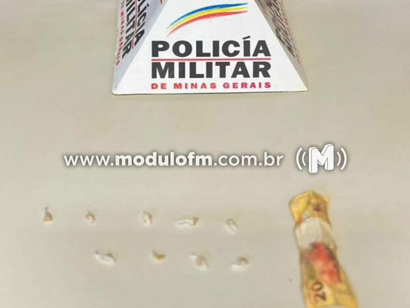 Homem é preso em operação policial contra o tráfico...