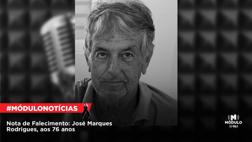 Nota de Falecimento: José Marques Rodrigues, aos 76 anos