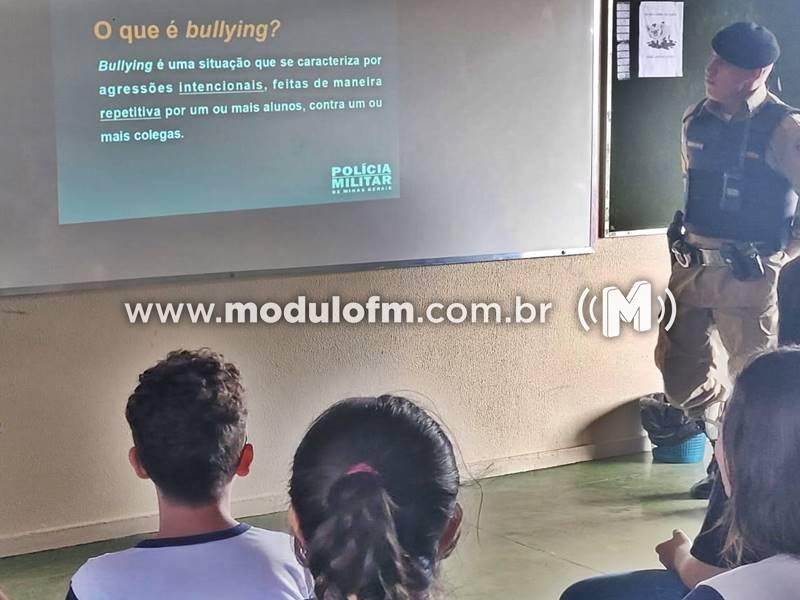 Polícia Militar promove palestras contra violência nas escolas em...