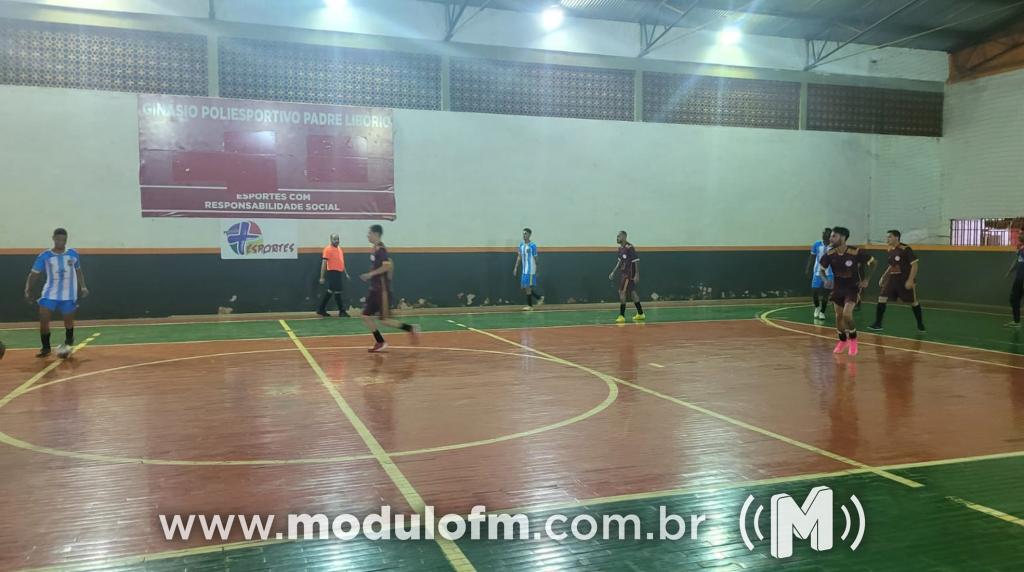 Goleada do Decorart Móveis/Society Nações marca a quarta-feira na 5ª Liga de Futsal Macaúba Ar-Condicionado/Bull Prime