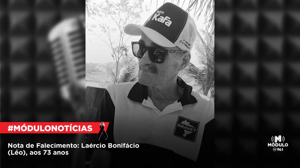 Nota de Falecimento: Laércio Bonifácio (Léo), aos 73 anos