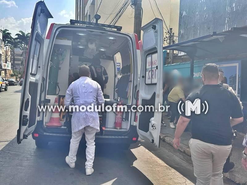 Tiroteio em plena luz do dia deixa dois feridos no centro de Patos de Minas