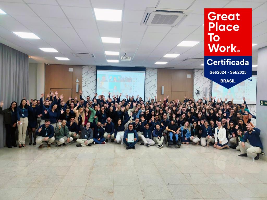 Uma das melhores empresas para trabalhar, Sicoob Coopacredi recebe certificação global GPTW