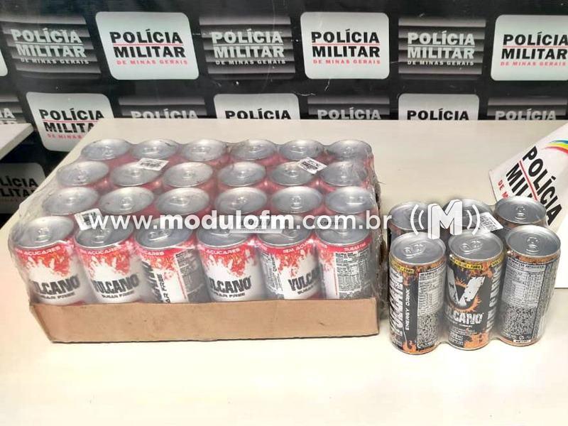 Adolescente é apreendido após ser flagrado furtando bebidas em estabelecimento no setor industrial de Patrocínio