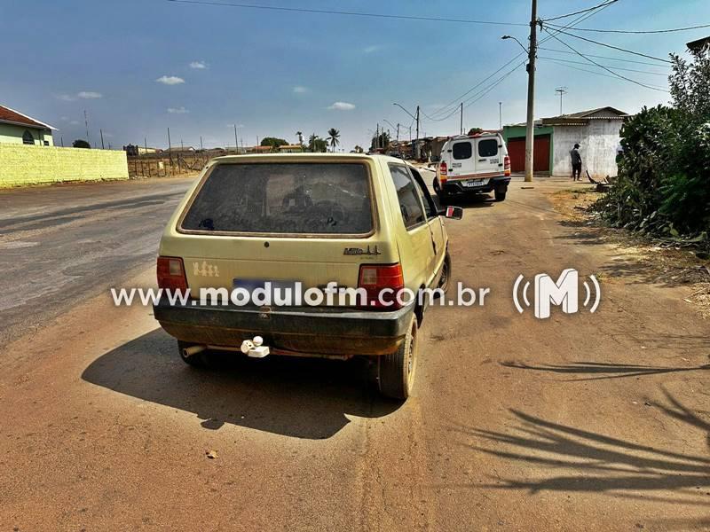 Carro furtado durante a madrugada no bairro São Judas...