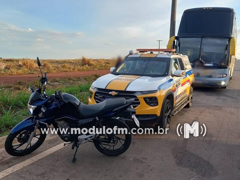 Motocicleta roubada em São Paulo e clonada é localizada...