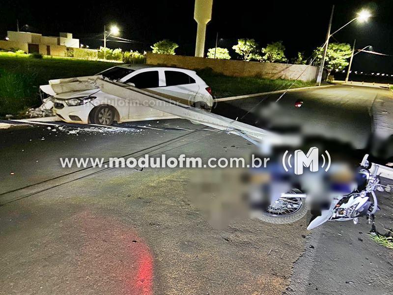 Motociclista morre em acidente no mesmo local de colisão...