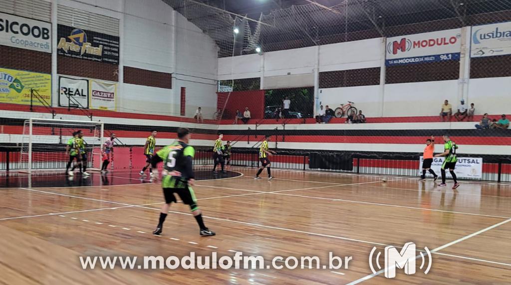 Noite de goleadas na abertura da 2ª Fase da 5ª Liga de Futsal Macaúba Ar-Condicionado/Bull Prime