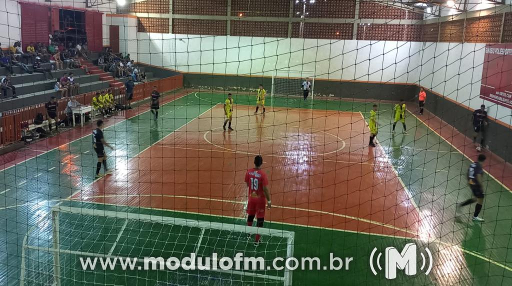 Quarta-feira de goleadas na 5ª Liga de Futsal Macaúba...