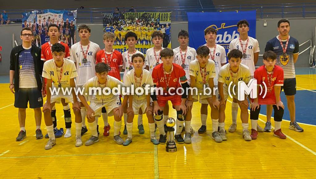 Catiguá é vice-campeão do Campeonato Mineiro de Futsal na Categoria Sub-14