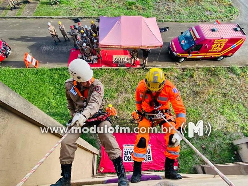 Imagem 13 do post Curso Tático Móvel recebe instruções de salvamento aquático e em altura pelo Corpo de Bombeiros de Patrocínio