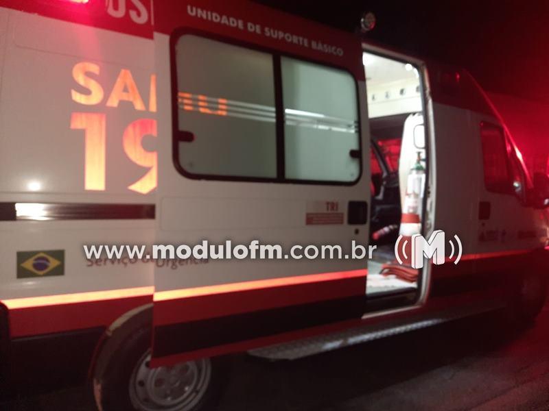 Jovem agride equipe do SAMU durante atendimento de emergência em Patrocínio